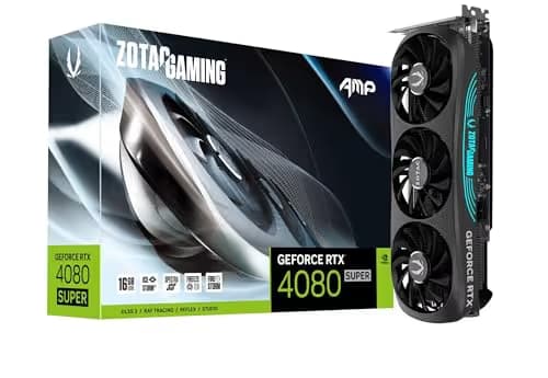 Zotac GeForce RTX 4080 SUPER GAMING AMP 16GB GDDR6X Black image