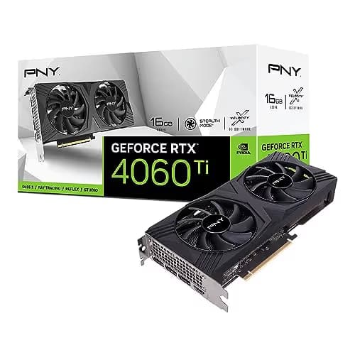 PNY GeForce RTX 4060 Ti 16GB VERTO Dual Fan GDDR6 image