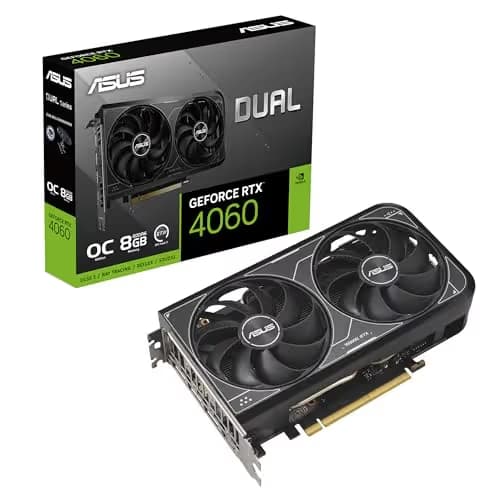 ASUS Dual GeForce RTX 4060 V2 OC Edition 8GB GDDR6 main image