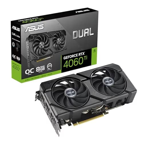 ASUS Dual GeForce RTX 4060 Ti EVO OC Edition 8GB GDDR6 main image