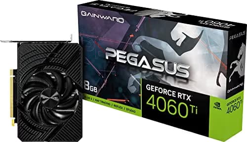 Gainward Pegasus OC GeForce RTX 4060 Ti 8GB GDDR6 Black main image