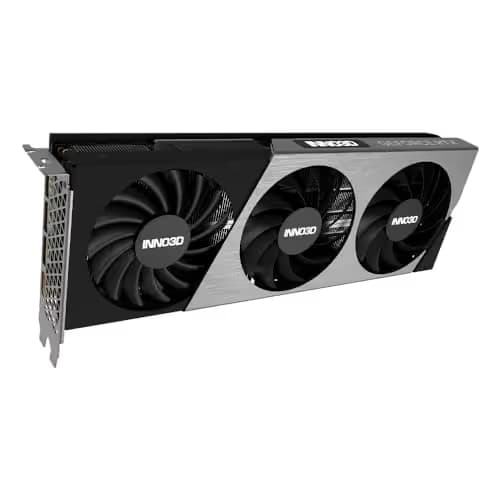 Inno3D X3 OC GeForce RTX 4070 12GB GDDR6X Black / Silver image