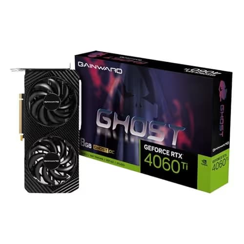 Gainward Ghost OC GeForce RTX 4060 Ti 8GB GDDR6 Black image