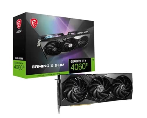 MSI GeForce RTX 4060 Ti GAMING X SLIM 16G GDDR6 main image