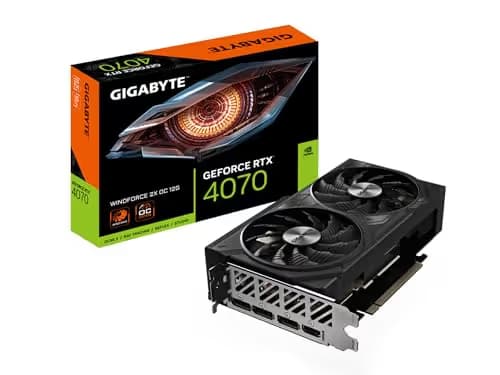 Gigabyte GeForce RTX 4070 WINDFORCE 2X OC 12G GDDR6X image