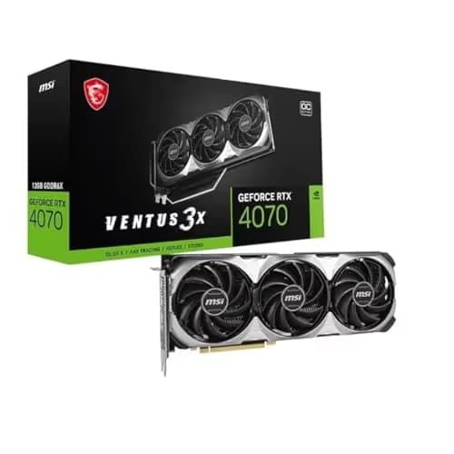 MSI VENTUS 3X E OC GeForce RTX 4070 12 GB image