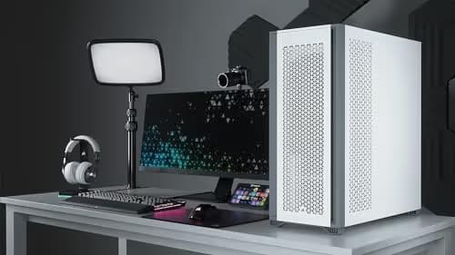 Corsair 7000D AIRFLOW ATX Full Tower White Tempered Glass Side Panel image