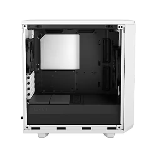 Fractal Design Meshify 2 Mini MicroATX Mid Tower White/Black Tempered Glass Side Panel image