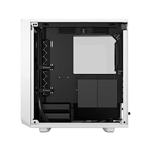 Fractal Design Meshify 2 Mini MicroATX Mid Tower White/Black Tempered Glass Side Panel image