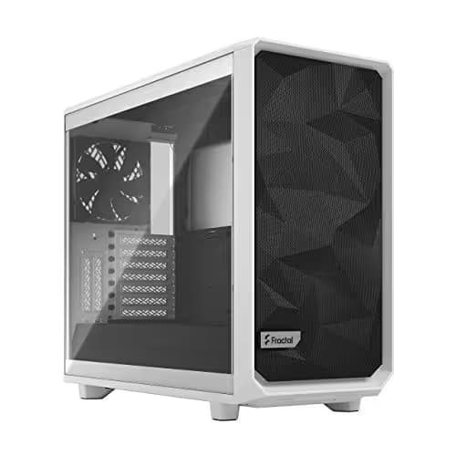 Fractal Design Meshify 2 ATX Mid Tower White / Black with Tempered Glass Side Panel and USB 3.2 Gen 2 Type-C, USB 3.2 Gen 1 Type-A main image