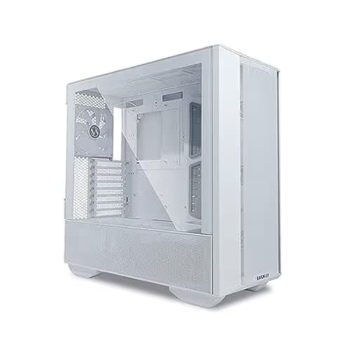 Lian Li LANCOOL III ATX Mid Tower White with Tempered Glass Side Panel and USB 3.2 Gen 2 Type-C USB 3.2 Gen 1 Type-A image