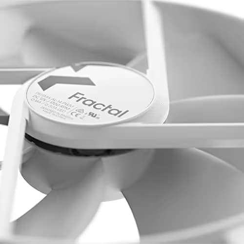 Fractal Design Prisma AL 140mm White 103.85 CFM PWM Addressable RGB 1-Pack image