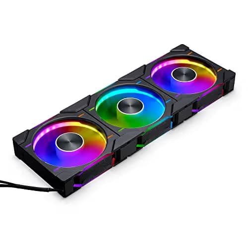 Phanteks D30-120 120mm Black PWM ARGB 3-Pack image