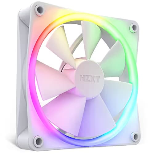 NZXT F120 120mm White Addressable RGB PWM main image