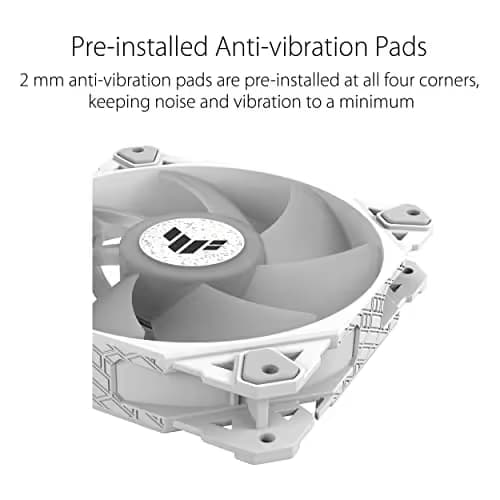 Asus TUF GAMING TF120 ARGB 120mm White ARGB PWM 76 CFM 3-Pack image