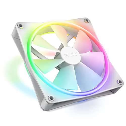 NZXT F140 RGB DUO 140mm White Addressable RGB PWM main image