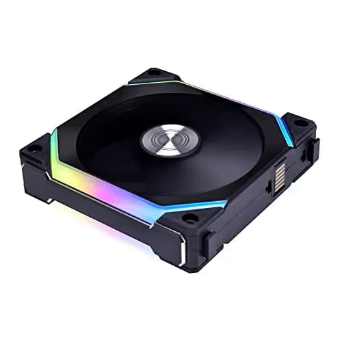 Lian Li UNI FAN SL V2 120mm Black Addressable RGB PWM 64.5 CFM 1-Pack main image