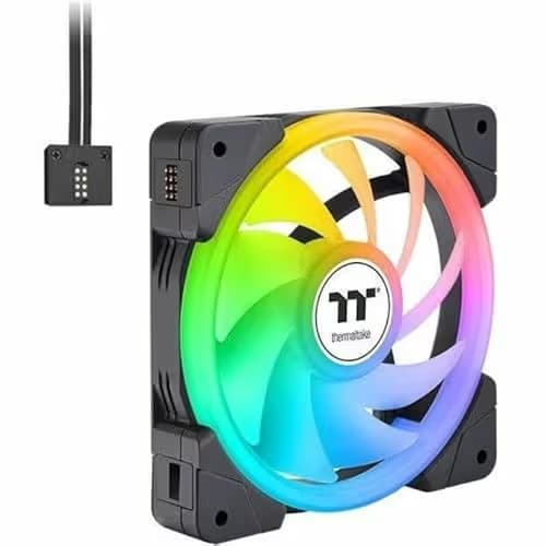 Thermaltake SWAFAN EX12 120mm Black ARGB PWM 3-Pack image