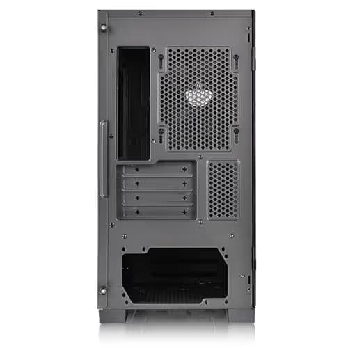 Thermaltake S100 Micro ATX Mini Tower Black with Tempered Glass Side Panel and USB 3.2 Gen 1 Type-A and USB 2.0 Type-A Front Panel image