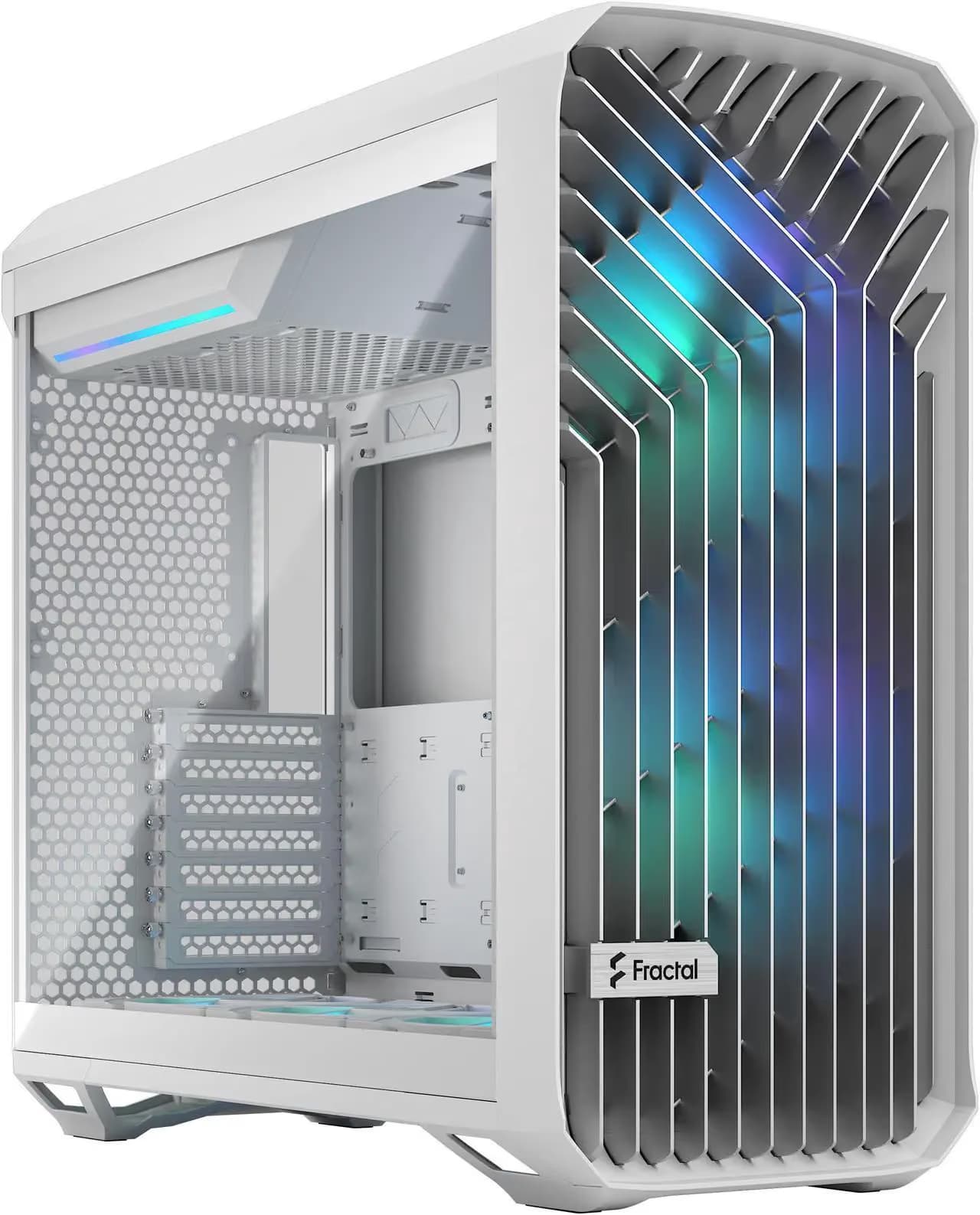 Fractal Design Torrent EATX Mid Tower White RGB Tempered Glass main image