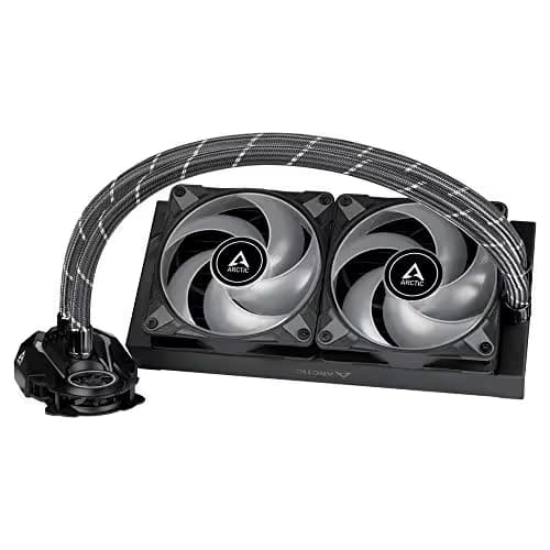 ARCTIC Liquid Freezer II Water 240mm RGB 48.8 CFM Black image