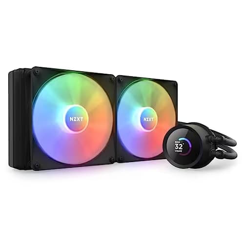 NZXT Kraken Water 280mm RGB 90.79 CFM Black image