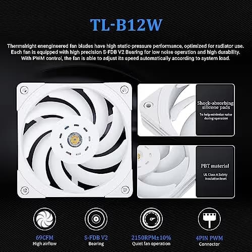 Thermalright Frozen Edge Water 360mm White image