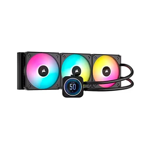 Corsair iCUE H170i ELITE LCD XT Water 420mm Black main image