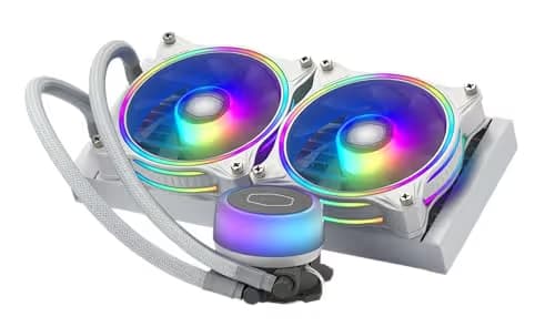 Cooler Master MasterLiquid ML240 Illusion Water 240mm 47.2 CFM White main image