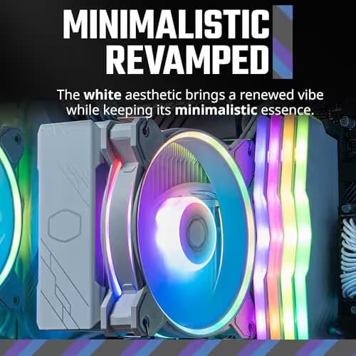 Cooler Master Hyper 212 Halo Air 154mm White image