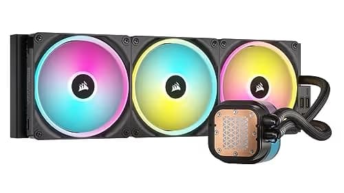 Corsair iCUE LINK H170i Water 420mm RGB 82.5 CFM Black image