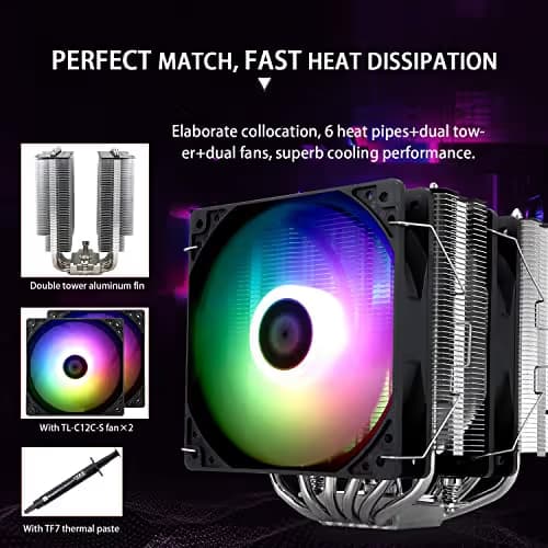 Thermalright Peerless Assassin 120 SE Air ARGB 66.17 CFM Black image