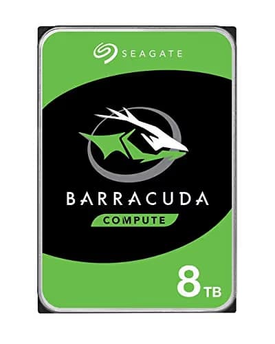Seagate Barracuda Compute 8TB HDD 3.5" 5400RPM SATA 6.0 Gb/s Internal main image