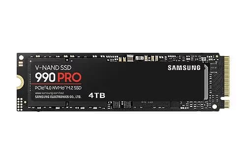 Samsung 990 Pro 4TB M.2 SSD PCIe 4.0 NVMe image