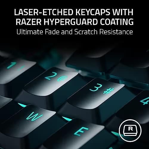 Razer DeathStalker V2 Pro Razer Purple Low-Profile Optical Clicky RGB Wireless Gaming Keyboard image