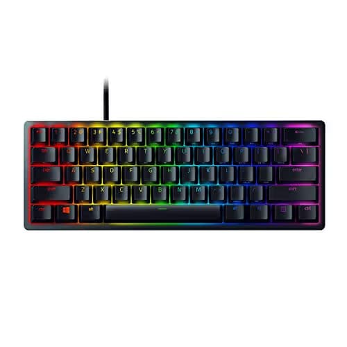 Razer Huntsman Mini RGB Razer Red Optical Linear Wired Gaming Keyboard image