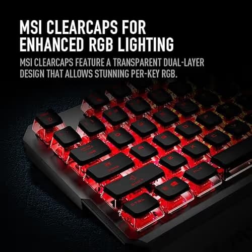 MSI VIGOR GK71 SONIC RGB Wired Gaming Keyboard image