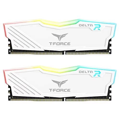 TEAMGROUP T-Force Delta RGB White DDR4-3200 CL16 32GB (2x16GB) WHITE image