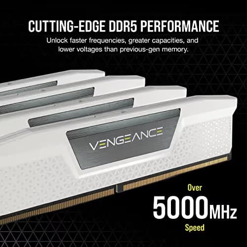Corsair Vengeance White DDR5-5200 CL40 32GB (2x16GB) image