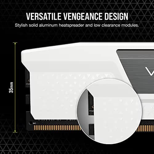 Corsair Vengeance White DDR5-5200 CL40 32GB (2x16GB) image