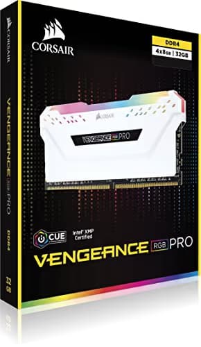 Corsair Vengeance RGB Pro White DDR4-3200 CL16 32GB (4x8GB) image