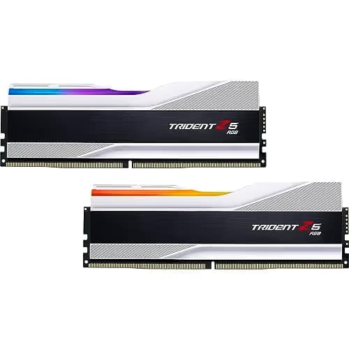 G.Skill Trident Z5 RGB Metallic Silver DDR5-6000 CL30 64GB (2x32GB) image