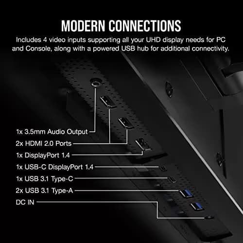 Corsair XENEON 32UHD144-A 32" 4K 144Hz IPS Monitor image