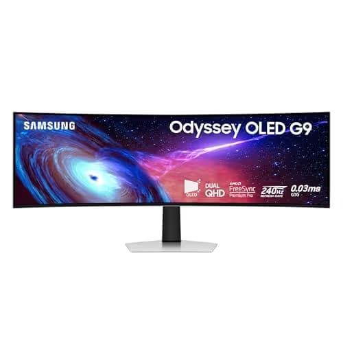 Samsung Odyssey G9 G93SC 49" 5120x1440 240Hz QD-OLED Monitor main image