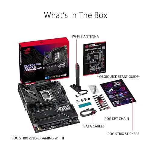 Asus ROG STRIX Z790-E GAMING WIFI II DDR5 ATX image