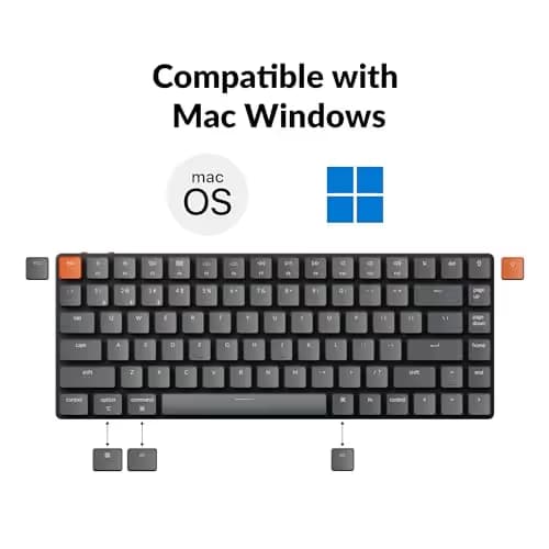 Keychron K3 V2 Ultra-slim RGB Wired/Wired/Bluetooth Standard Keyboard image