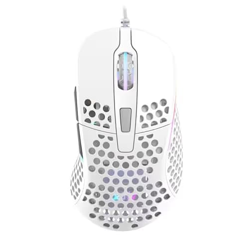 Xtrfy M4 RGB Optical White Wired Gaming Mouse main image