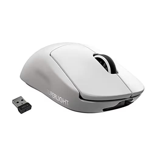 Logitech G Pro X Superlight Wireless Optical Gaming Mouse White image