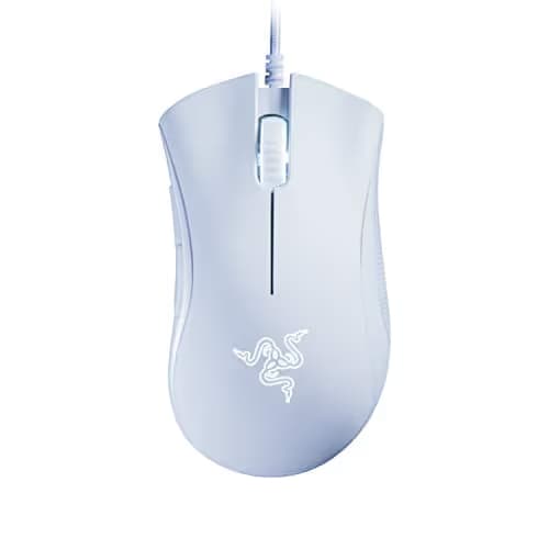 Razer DeathAdder Essential White Wired Optical Gaming Mouse image