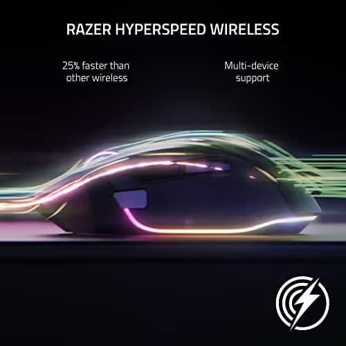 Razer Basilisk V3 Pro White Customizable Ergonomic RGB Wireless Gaming Mouse image